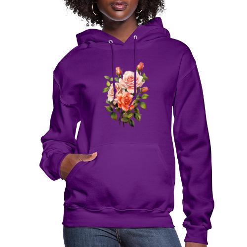 Pink Roses - Women's Hoodie