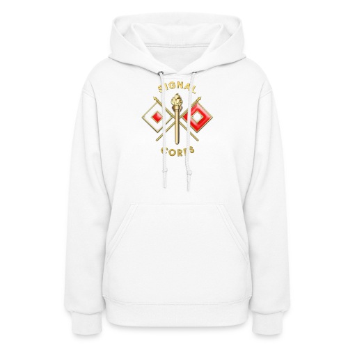 Signal Corps Branch Insignia - Women's Hoodie