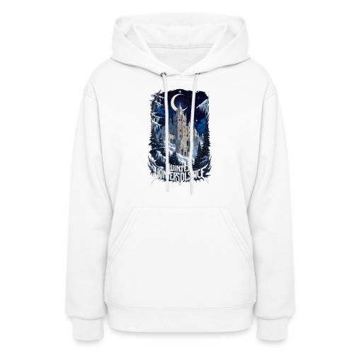 Celestial Winter Temple T-Shirt - Women's Hoodie