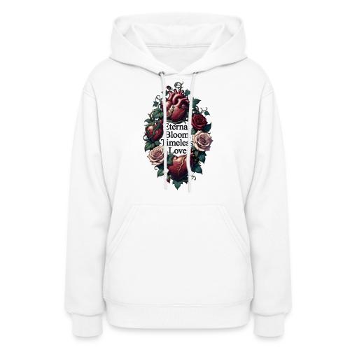 Eternal Bloom Timeless Love Entwined Hearts T-Shir - Women's Hoodie