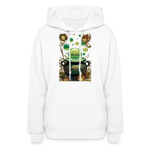 Emerald Excuses Cauldron Graphic Tee - Women's Hoodie