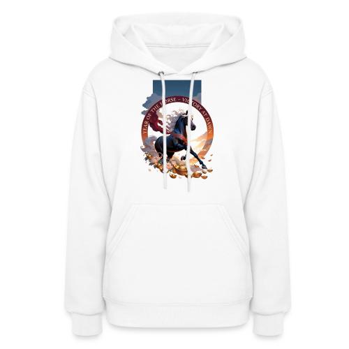 Year of the Horse Dawn T Shirt,Lunar New Year Gift - Women's Hoodie