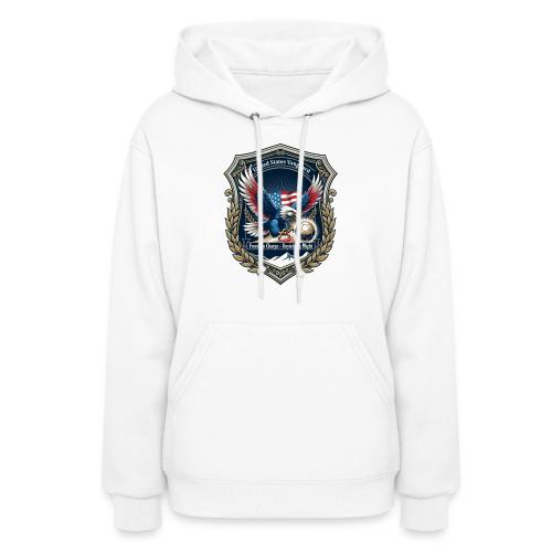 USA Eagle Vanguard T-Shirt,American Flag PrideGift - Women's Hoodie