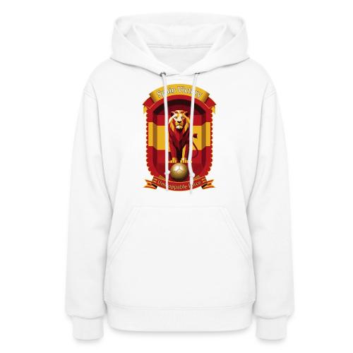 Spain Lion Victory T-Shirt, Flag Pride Crest Gift - Women's Hoodie