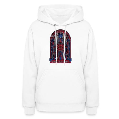 Barcelona Scarlet Pride T Shirt, Vibrant City Gift - Women's Hoodie