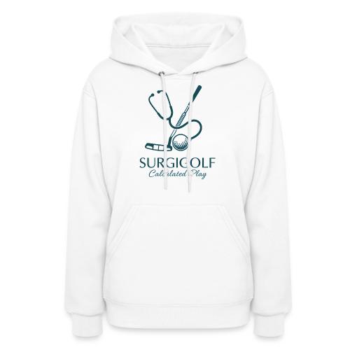 Surgigolf Calculated Play - Surgeon Golf Tee - Women's Hoodie