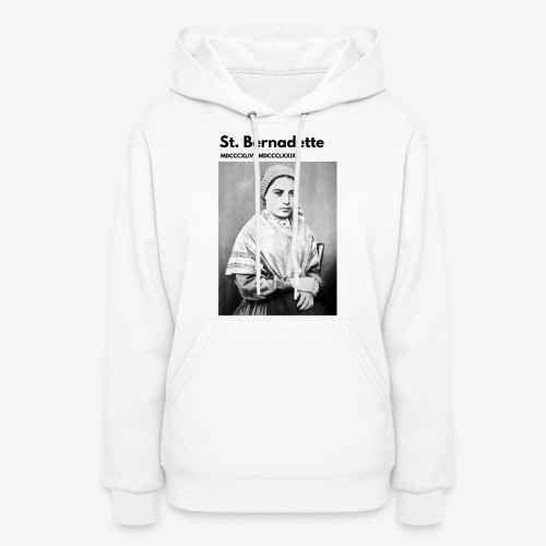 St Bernadette - Women's Hoodie