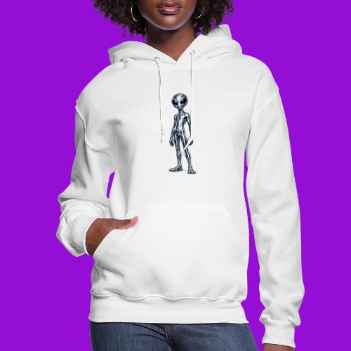 Silver Alien - Women's Hoodie