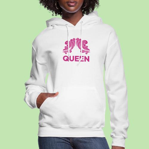 Queenlisse™ Signature Crown T-Shirt – Elegant - Women's Hoodie