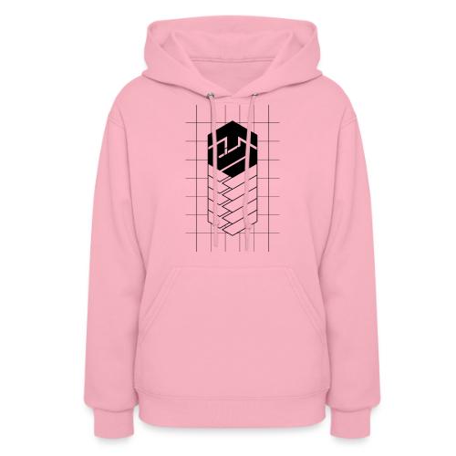 Tech Steve Bkack V-Groved Collection - Women's Hoodie