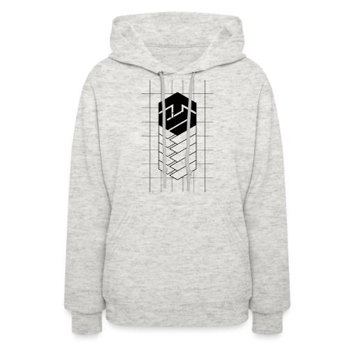 Tech Steve Bkack V-Groved Collection - Women's Hoodie