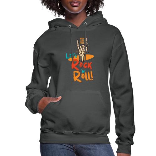 Let's Rock and Roll - Women's Hoodie