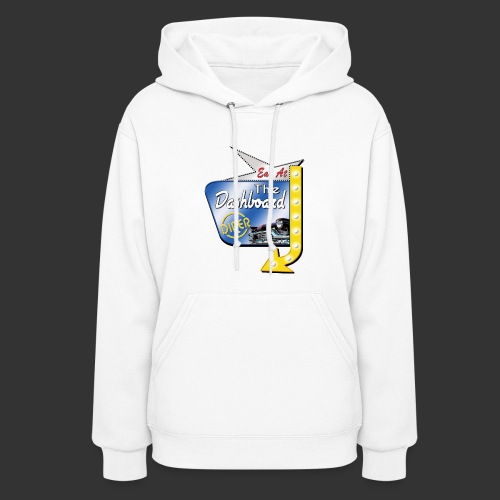 The Dashboard Diner Square Logo - Women's Hoodie