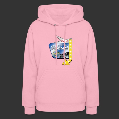 The Dashboard Diner Square Logo - Women's Hoodie