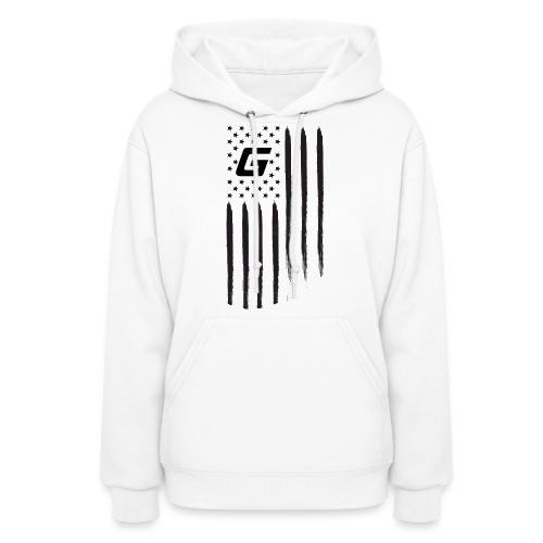 GvLL G Logo American Flag - Women's Hoodie