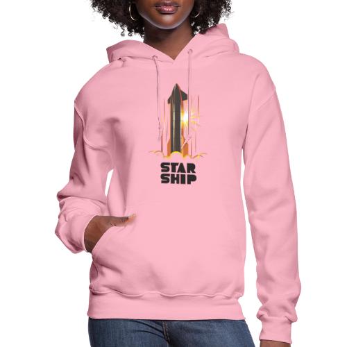 Star Ship Mars - Light - Women's Hoodie