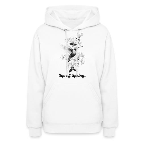 Hummingbird T-Shirt, Honeysuckle Vine - Women's Hoodie