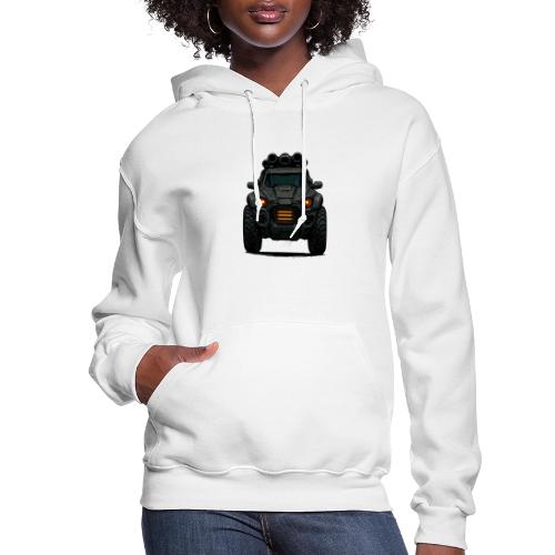 Armored Battle Truck War Machine Art - Women's Hoodie