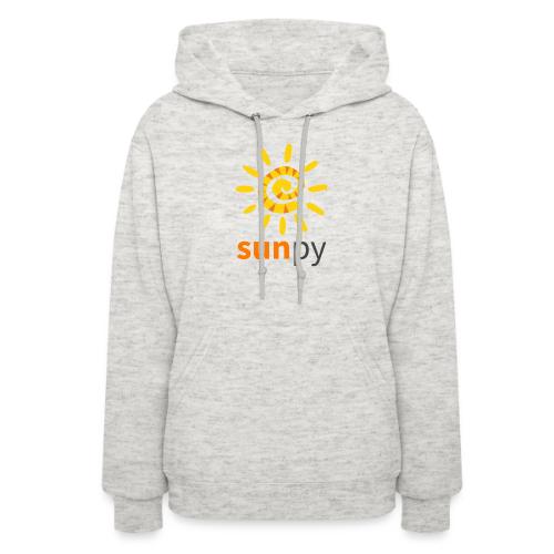 sunpy logo web - Women's Hoodie