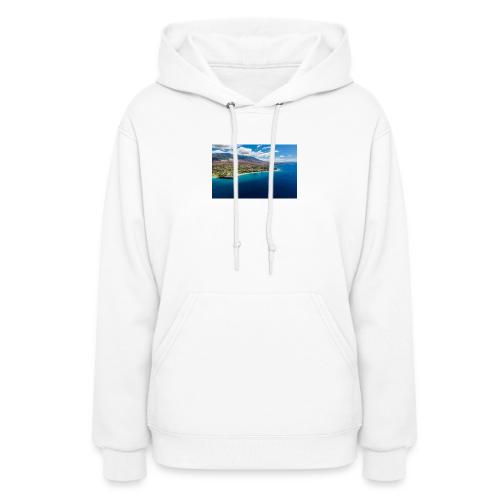 Kaanapali Beach Aerial Maui 0 - Women's Hoodie