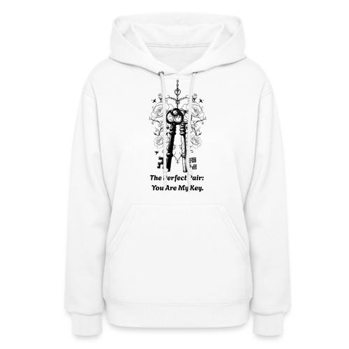 Valentine love keys - Women's Hoodie