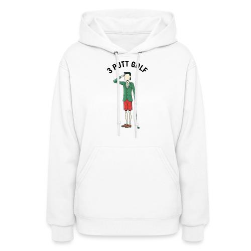 Golf T-Shirt Funny 3 Putt Salute Classic Style - Women's Hoodie