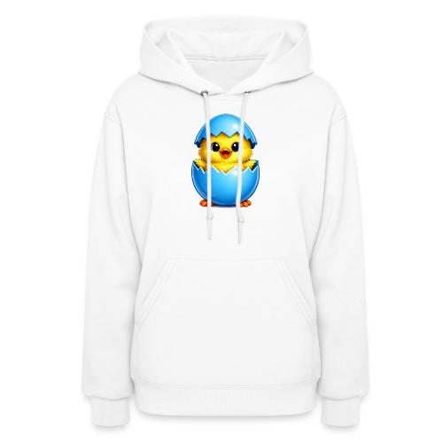 Easter Chick Blue - Women's Hoodie