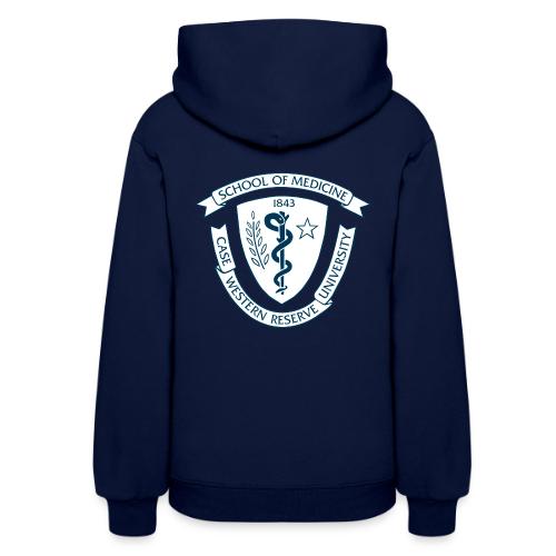 med school shield rev - Women's Hoodie