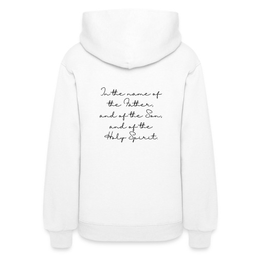 The sign of the cross - Women's Hoodie