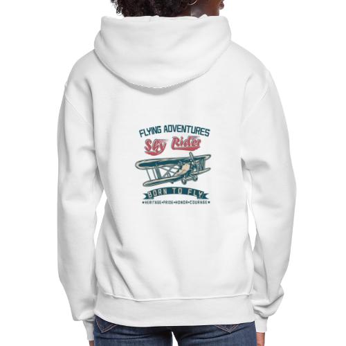 Flying Adventures - Born to Fly - Women's Hoodie