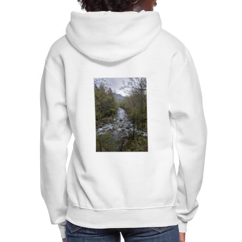 Greenbrier River in Great Smoky Mountains N. P. - Women's Hoodie