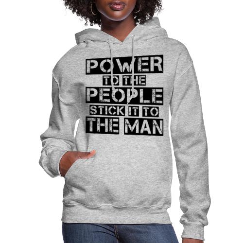 People Power | Black - Women's Hoodie