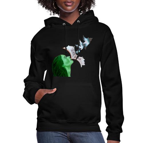 Full Heart Free Voice Cover Art Cut Out - Women's Hoodie