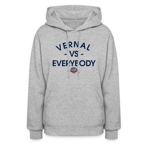 Vernal Vs. Everybody Navy - Women's Hoodie