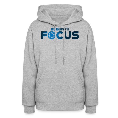 Kubuntu Focus Logo - Women's Hoodie