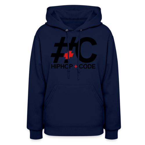 hiphopandcode-logo-2color - Women's Hoodie