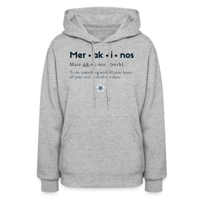 Merakinos definition with logo