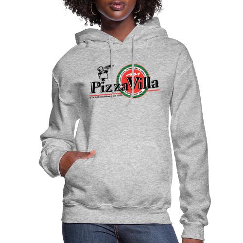 Pizza Villa logo - Women's Hoodie