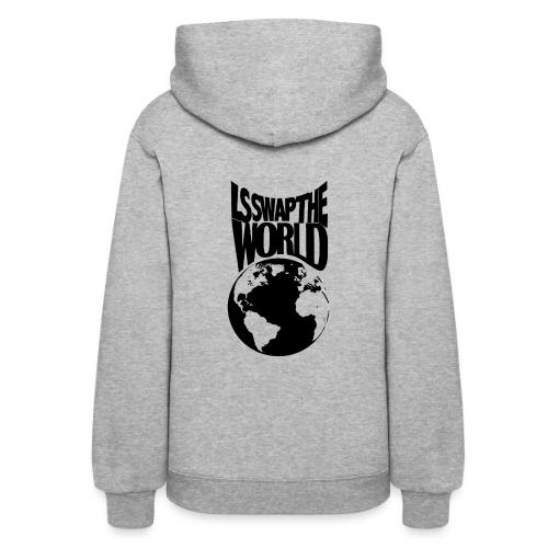 LS Swap the World (Front & Back) - Women's Hoodie