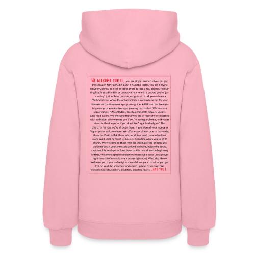 We Welcome You If ... - Women's Hoodie