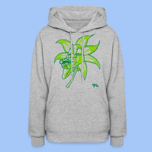 smoking leaf - Women's Hoodie