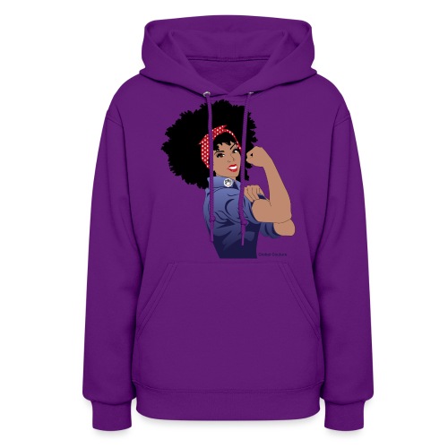 Naturally revolutionary we can do it - Women's Hoodie