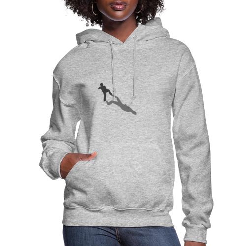 Runner with Shadow - Women's Hoodie