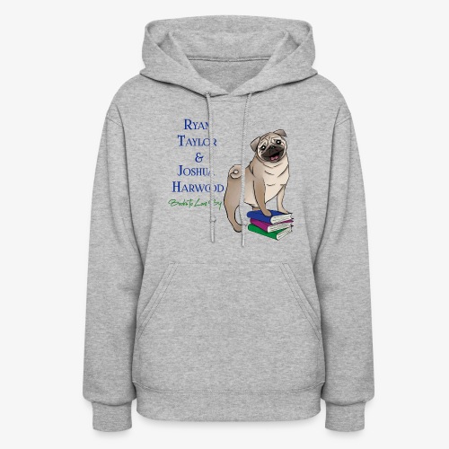 Books to Love By Author Logo - Women's Hoodie