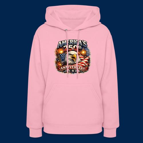 America 250th Anniversary Timeline Design - Women's Hoodie