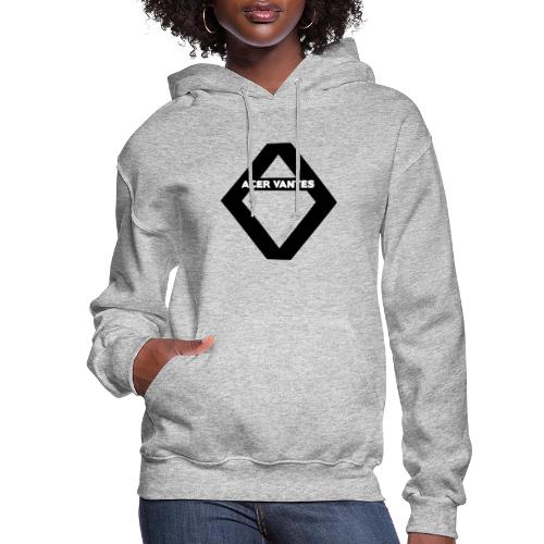 Black Logo and Text - Women's Hoodie