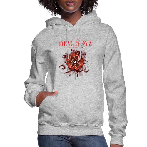 Flower Splash Reds - Women's Hoodie