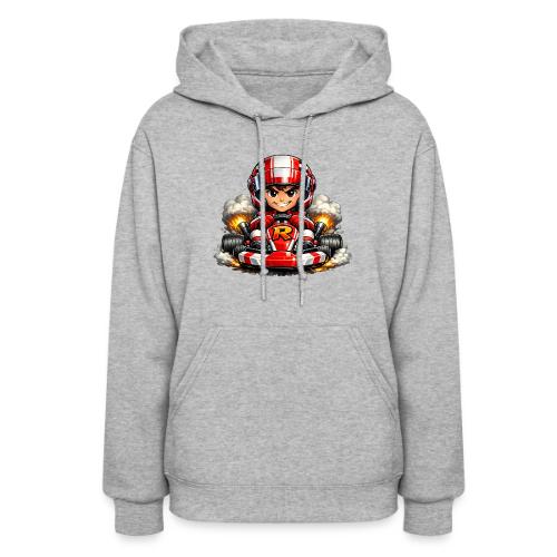 Carcadelogoracerfront - Women's Hoodie