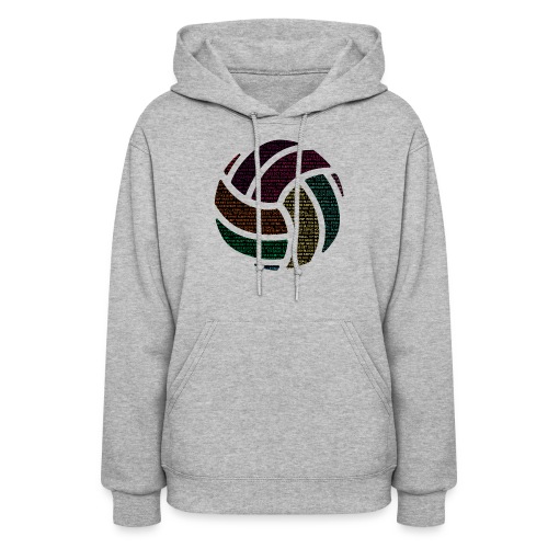 newcolorfulbellavolleyballnew 4x - Women's Hoodie