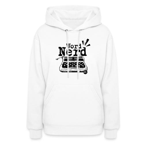 Word Nerd! (black) - Women's Hoodie